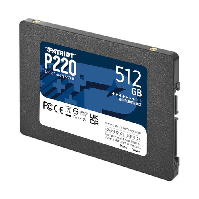 Patriot P220 512GB 2.5" SSD-1