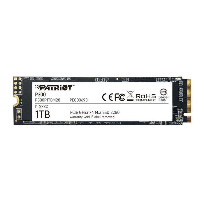 Patriot P300 1TB M.2 PCIe NVMe SSD-0