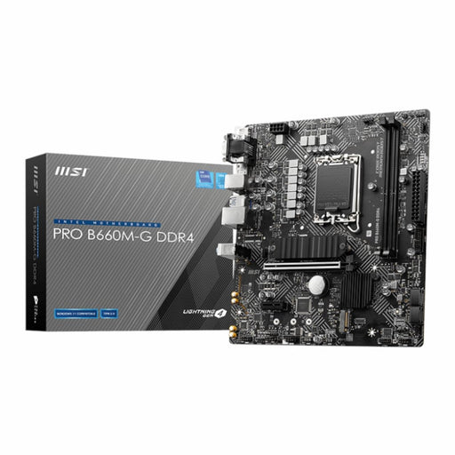 MSI PRO B660M-G DDR4 Intel LGA1700 mATX Motherboard-0