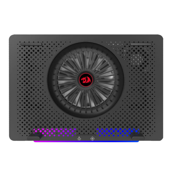 REDRAGON Dual USB 5 Fan RGB Gaming Notebook Stand-0