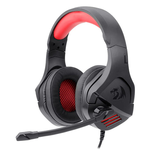 REDRAGON Over-Ear THESEUS Aux Gaming Headset - Black-0