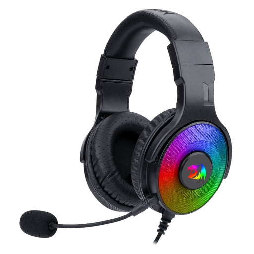 REDRAGON Over-Ear PANDORA USB (Power Only)|Aux (Mic and Headset) RGB Gaming Headset - Black-0