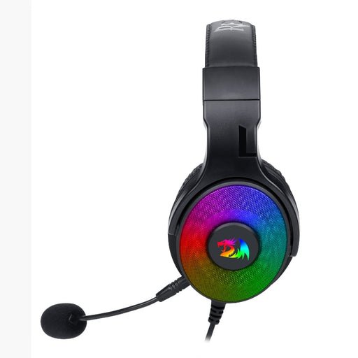 REDRAGON Over-Ear PANDORA USB (Power Only)|Aux (Mic and Headset) RGB Gaming Headset - Black-1