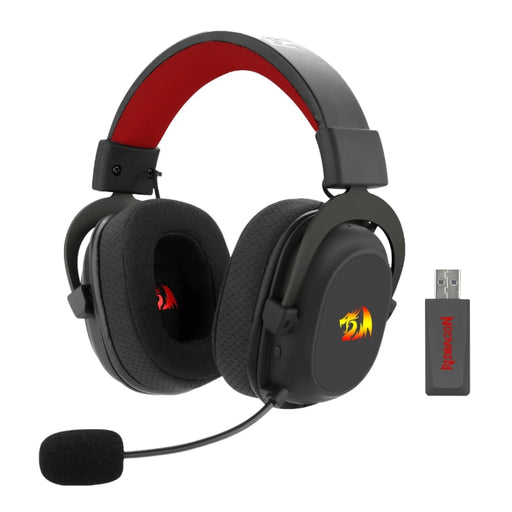 REDRAGON Over-Ear ZEUS-X Wireless RGB Gaming Headset - Black-0