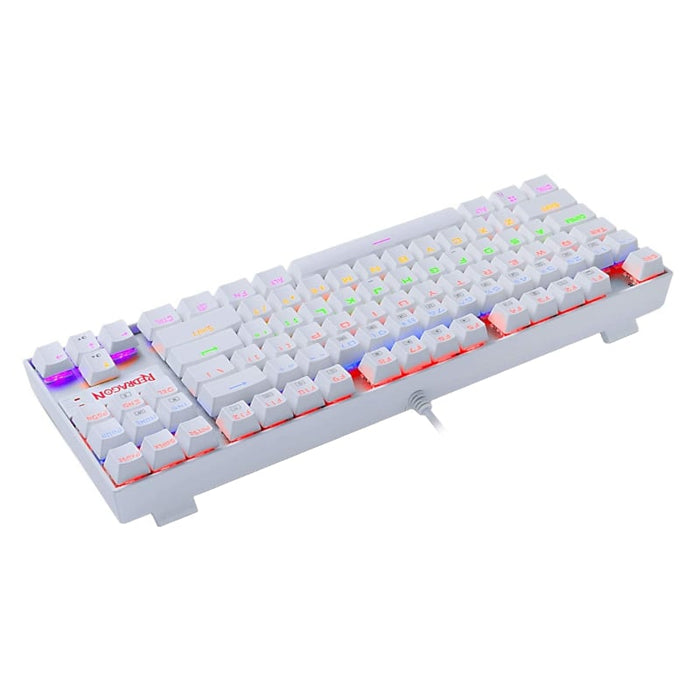 REDRAGON KUMARA Mechanical 87 Key|RGB Backlit Gaming Keyboard - White-4