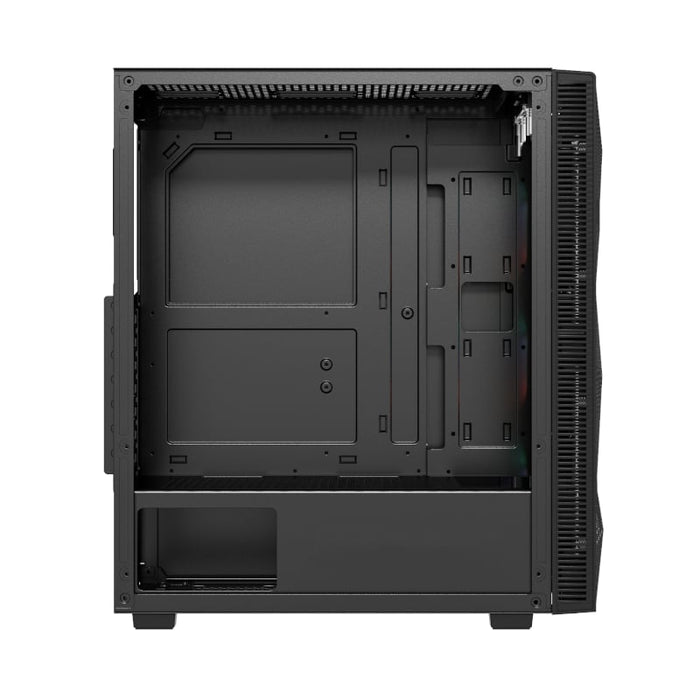 Raidmax V151TBS ATX | Micro-ATX | Mini-ITX RGB Mid-Tower Gaming Chassis - Black-3