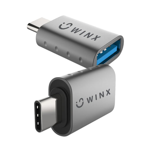 WINX LINK Simple Type-C to USB Adapter Dual Pack-0