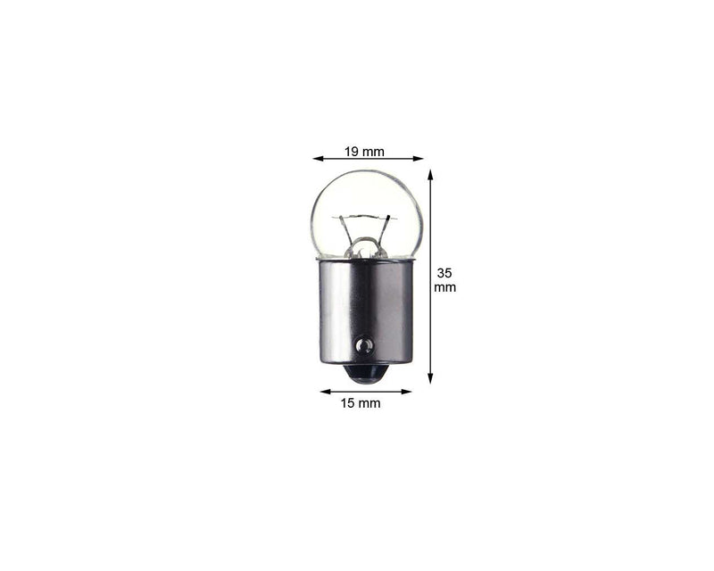 Indicator Bulb - BA15s Mini 10w