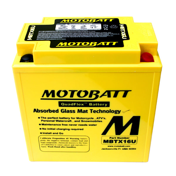 Motobatt MBTX16U