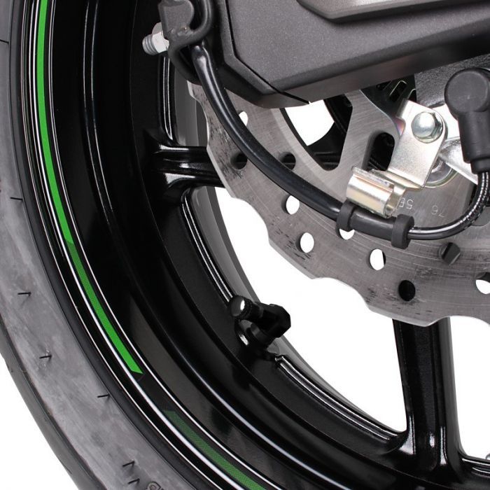 90 Degree Aluminium Valve Black / Gold / Silver